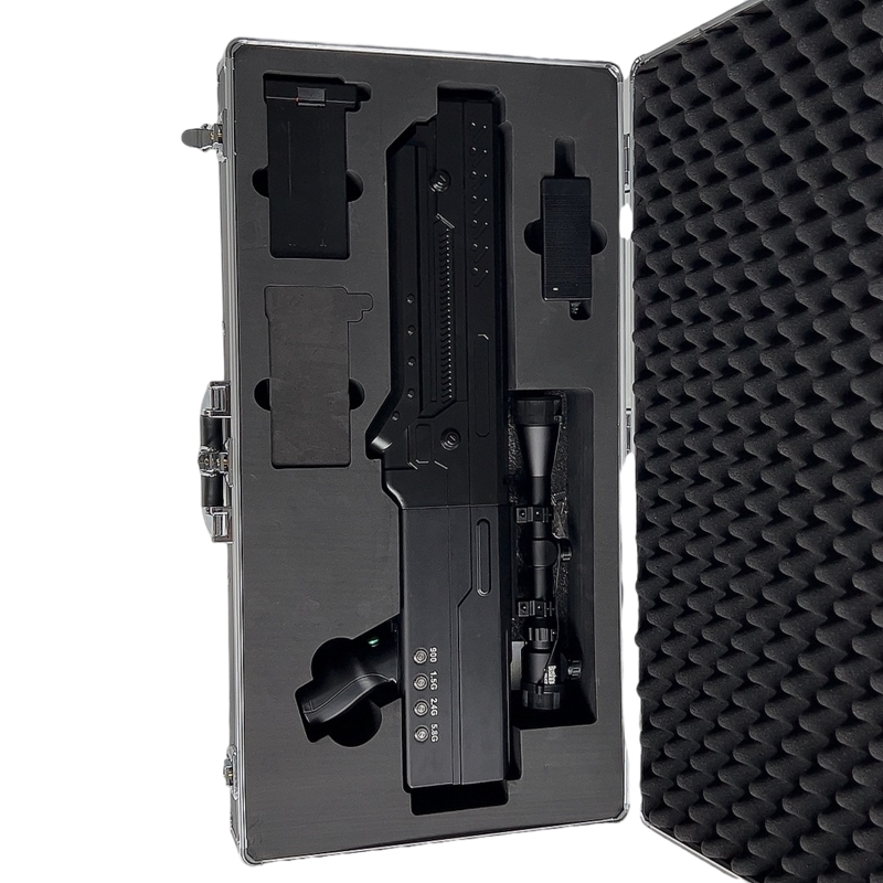  平原手持便携式枪型低空防御反制四通道B型